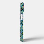 ペイズリーフォレストグリーンiPhoneケース Case-Mate iPhoneケース (裏面 / 右)