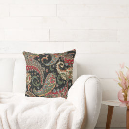 ペイズリーフラクタル クッション