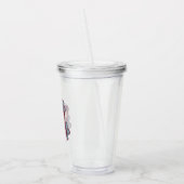 ペイズリーフラワースクービードゥーと集団 アクリルタンブラー (左)