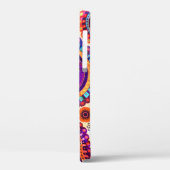 ペイズリーフローラインディアンシームレスオーナメント Case-Mate iPhoneケース (裏面 / 左)