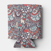 ペイズリーフローラドールパターン 缶クーラー (裏面)