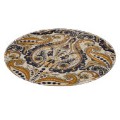 ペイズリーフローラ:シカラフルームレスデザイン カッティングボード (角)