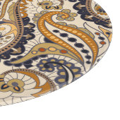 ペイズリーフローラ:シカラフルームレスデザイン カッティングボード (角)