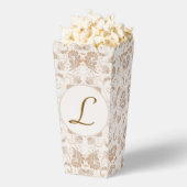 ペイズリーベージエステモダンティックTan Brown Init. フェイバーボックス (はじけた状態)