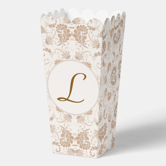 ペイズリーベージエステモダンティックTan Brown Init. フェイバーボックス (正面)