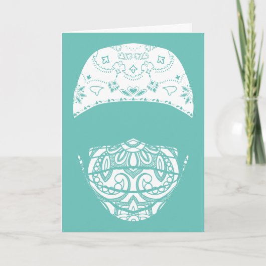 ペイズリーメッドマスクカード カード (正面)