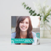 ペイズリーモダン卒業写真発表 招待状 (スタンド正面)