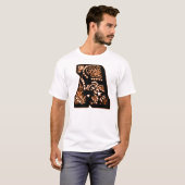 ペイズリーモノグラム – A Tシャツ (正面フル)