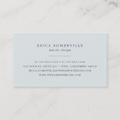 ペイズリーレース名刺 |アイスコーアクア 名刺 (裏面)