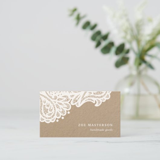 ペイズリーレース | Kraft 名刺 (スタンド正面)