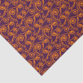 ペイズリー予測できなアイパターン不気味な面白いハロウィーン 薄葉紙 (詳細)