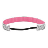 ペイズリー入り手描き柄ヘアバンド アスレチックヘッドバンド (裏面)