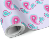 ペイズリー包装紙 ラッピングペーパー (ロールコーナー)