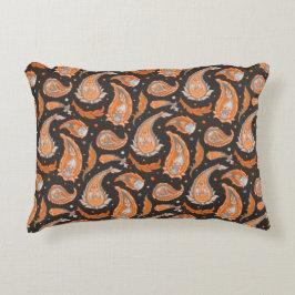 ペイズリー型 アクセントクッション