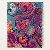 ペイズリー型 プランナー手帳 (裏面)