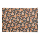 ペイズリー型 枕カバー (裏面)