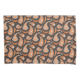 ペイズリー型 枕カバー