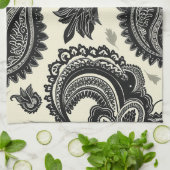 ペイズリー宮殿 キッチンタオル (折り畳み)