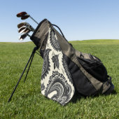 ペイズリー宮殿 ゴルフタオル (グリーン)