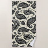 ペイズリー宮殿 ビーチタオル (正面)