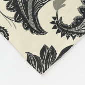 ペイズリー宮殿 フリースブランケット (角)