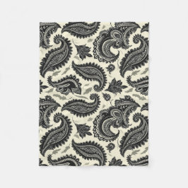 ペイズリー宮殿 フリースブランケット
