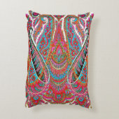 ペイズリー崇高 アクセントクッション (裏面(縦))