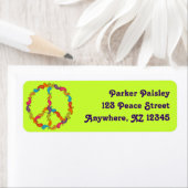 ペイズリー平和 ラベル (インサイチュ)