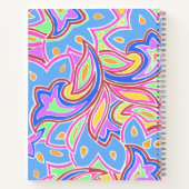 ペイズリー数々の ノートブック (裏面)