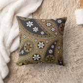 ペイズリー星 クッション (ブランケット)