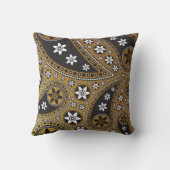 ペイズリー星 クッション (裏面)