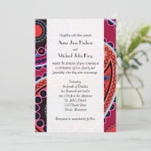 ペイズリー柄, ペルシャのペイズリー, ボテー, 結婚式 招待状 (スタンド正面)