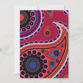 ペイズリー柄, ペルシャのペイズリー, ボテー, 結婚式 招待状 (裏面)