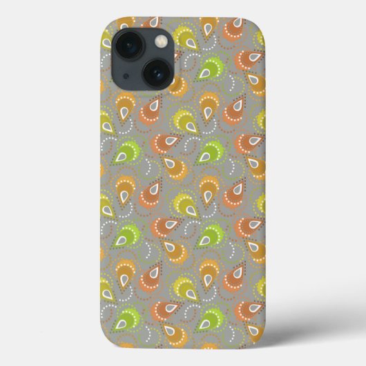 ペイズリー模様 Case-Mate iPhoneケース (裏面)
