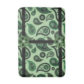 ペイズリー浴室浴場 バスマット (正面縦)