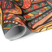 ペイズリー海 ラッピングペーパー (ロールコーナー)