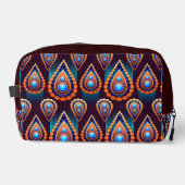 ペイズリー状カラフルの宝石パターン ドップキット (正面)