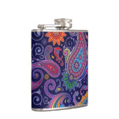 ペイズリー紫 フラスク (右)