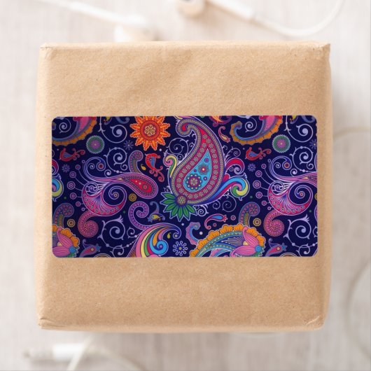 ペイズリー紫 ラベル (インサイチュ)