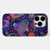 ペイズリー紫 Case-Mate iPhoneケース (裏面 (横))
