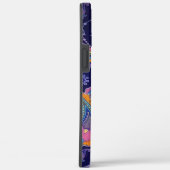 ペイズリー紫 Case-Mate iPhoneケース (裏面 / 右)