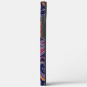 ペイズリー紫 Case-Mate iPhoneケース (裏面 / 左)