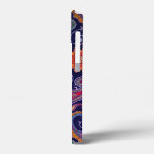 ペイズリー紫 Case-Mate iPhoneケース (裏面 / 左)