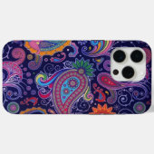 ペイズリー紫 Case-Mate iPhoneケース (裏面 (横))