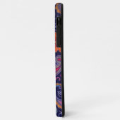 ペイズリー紫 Case-Mate iPhoneケース (裏面/左)