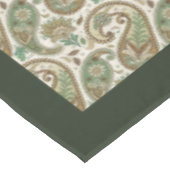 ペイズリー自然テーブルクロス – ボーホチャームfor Dining テーブルクロス (アングル)