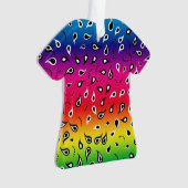 ペイズリー虹 オーナメント (正面)