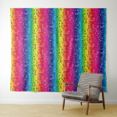 ペイズリー虹 タペストリー (インサイチュ(横))