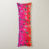 ペイズリー虹 ボディピロー (裏面 (縦))