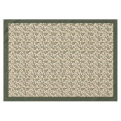 ペイズリー魅力的タブレクロス自然 – ボホビベス テーブルクロス (正面(横))